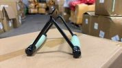 V-Shape Barbell T-Bar Row Platform | Solid Carbon Steel | Black Powder Coated | Industrial Strength Gym Equipment